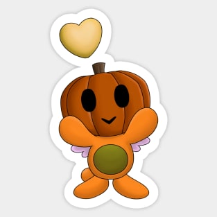 Pumpkin Chao Sticker